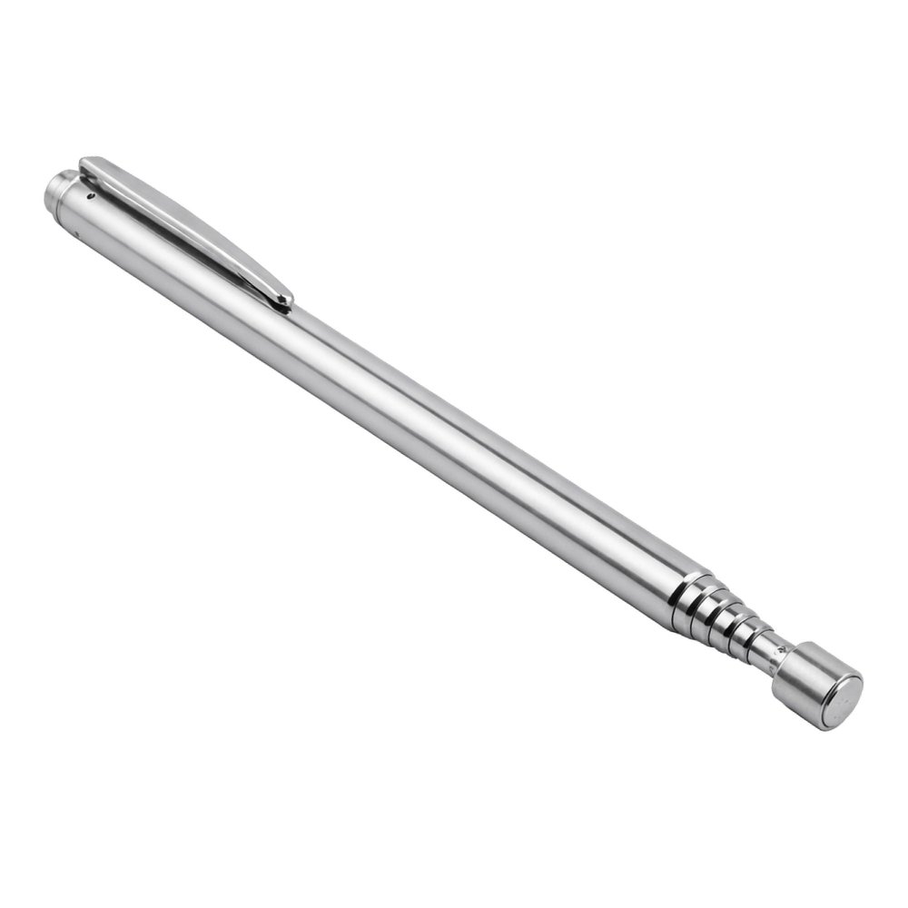Slim 25 Durable Telescoping Magnetic Grabber/Retrieving Magnet with Pocket Clip (07228)