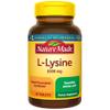 Nature Made L-Lysine 1000 mg, Dietary L-Lysine Supplements, 60 Tablets, 60 Day Supply view 1