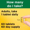 Nature Made L-Lysine 1000 mg, Dietary L-Lysine Supplements, 60 Tablets, 60 Day Supply view 4