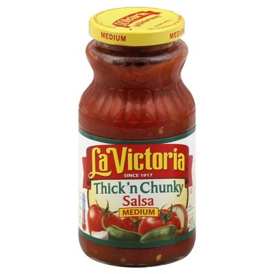 La Victoria La Victoria Thick And Chunky Salsa, Medium, 16 Oz
