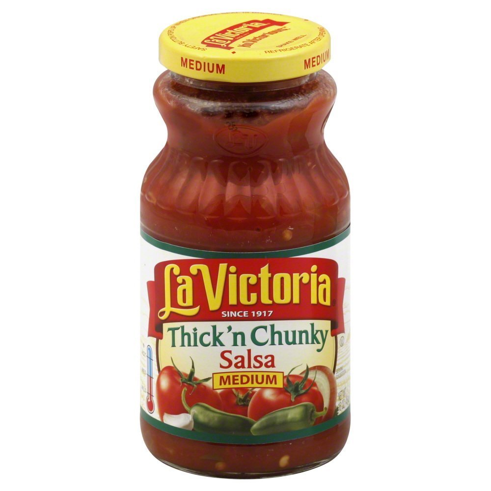 La Victoria La Victoria Thick And Chunky Salsa, Medium, 16 Oz
