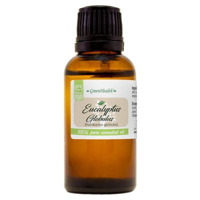 1 fl oz - Eucalyptus Essential Oil - (100% Pure & Uncut) - Greenhealth