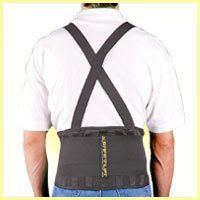Safe-T-Lift Back Support LX. Black. 3X-Large