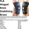 Safe-T-Sport Hinged Knee Brace. Neoprene. X-Small. Black view 1