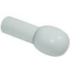 Europa Mushroom Rolling Cane Tip - 1-2 inch White view 1