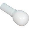 Bulldog Rolling Cane Tip - 1-2 inches White view 1