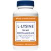 The Vitamin Shoppe L-Lysine 500MG - Immune Support, Collagen Formation & Calcium Absorption, Essential Amino Acid (300 Capsules) view 1