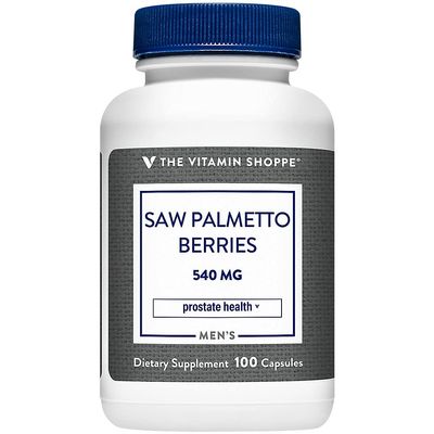 The Vitamin Shoppe Saw Palmetto Berries 540MG (100 Capsules) (100 Capsules)