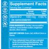 The Vitamin Shoppe Vitamin B12 1,000MCG - Energy Production, Nervous System & Red Blood Cell Support, Daily B Vitamin view 2