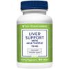 The Vitamin Shoppe Liver Support with Milk Thistle - 80% Silymarin Antioxidant | Hepatic Health & Detox | 100 Tablets | Liver Wellness view 1