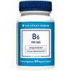 The Vitamin Shoppe Vitamin B6 100mg - Energy Metabolism & Brain Support | Pyridoxine Supplement | 100 Veggie Capsules | Gluten-Free view 1