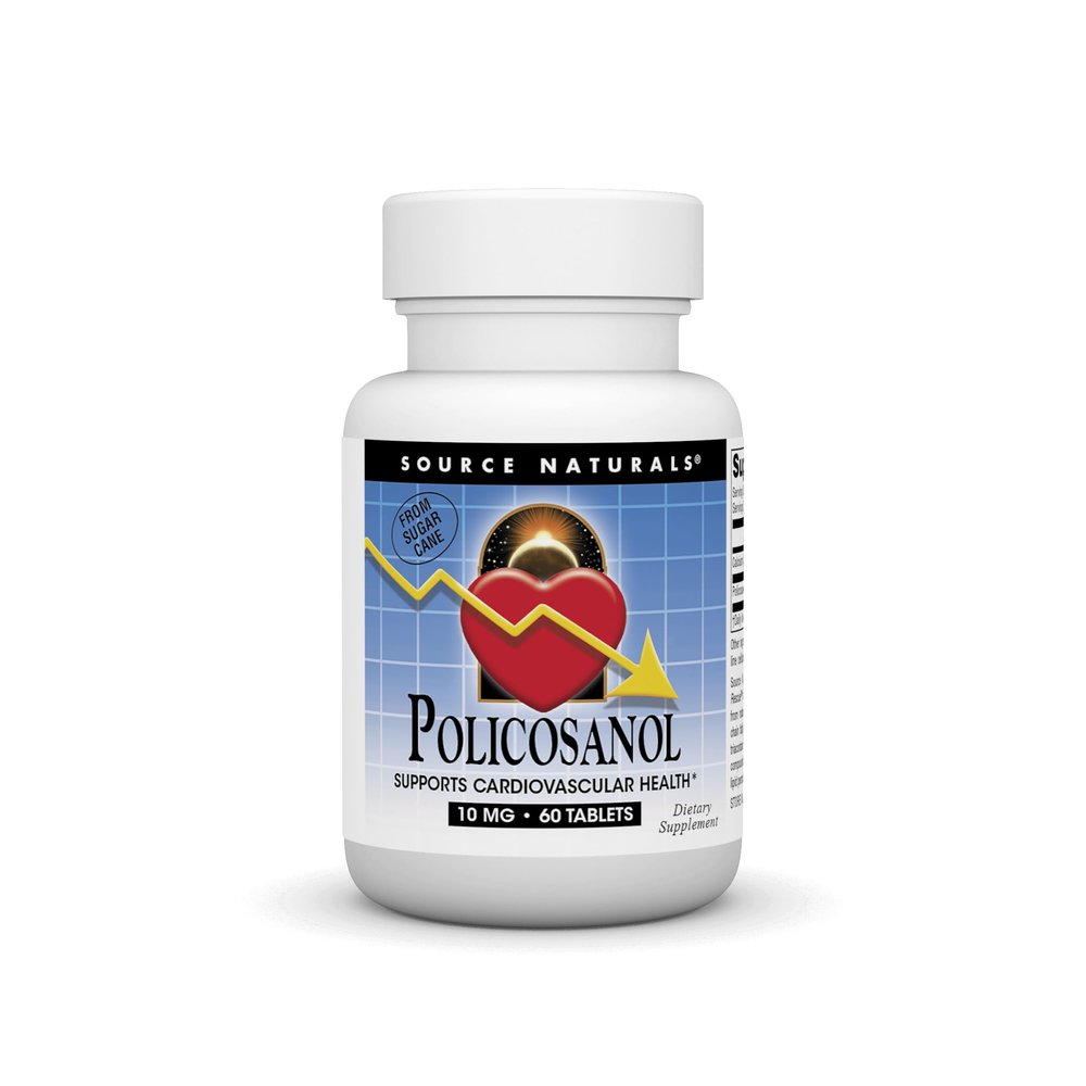 Source Naturals Policosanol - 10mg - 60 Tablets