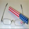 Tube Reader - Patriot Stars and Stripes - Strength: +1.0 view 1