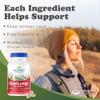 RidgeCrest Herbals ClearLungs Classic, Daily Health Supplement, Natural Lung and Nasal Wellness Formula for Bronchial, Respiratory, Immune, Sinus, and Mucus Support (120 Vegan Caps, 60 Serv) view 2