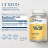 Solaray Calcium Magnesium Citrate 1000mg 1:1 Ratio, Bone Strength Supplement, Muscle, Nervous System and Bone Health Support, Chelated for High Absorption, Gentle Digestion, 15 Servings, 90 VegCaps view 2