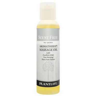 Plantlife Scent Free Massage Oil - Absorbs Deeply into The Skin and is Circulated Throughout, Providing Optimum Benefit to The Mind and Body - Made in California 4 oz