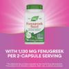 Nature's Way Fenugreek Seed Supplement, Fenugreek for Traditional Breastfeeding Lactation Support*, Non-GMO Project Verified, Vegan, 100 Capsules (Packaging May Vary) view 4