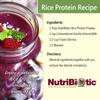 NutriBiotic  Vanilla Rice Protein, 3 Lb (1.36kg) | Low Carb, Keto-Friendly, Vegan, Raw Protein Powder | Grown & Processed Without Chemicals, GMOs or Gluten | Easy to Digest & Nutrient Rich view 4