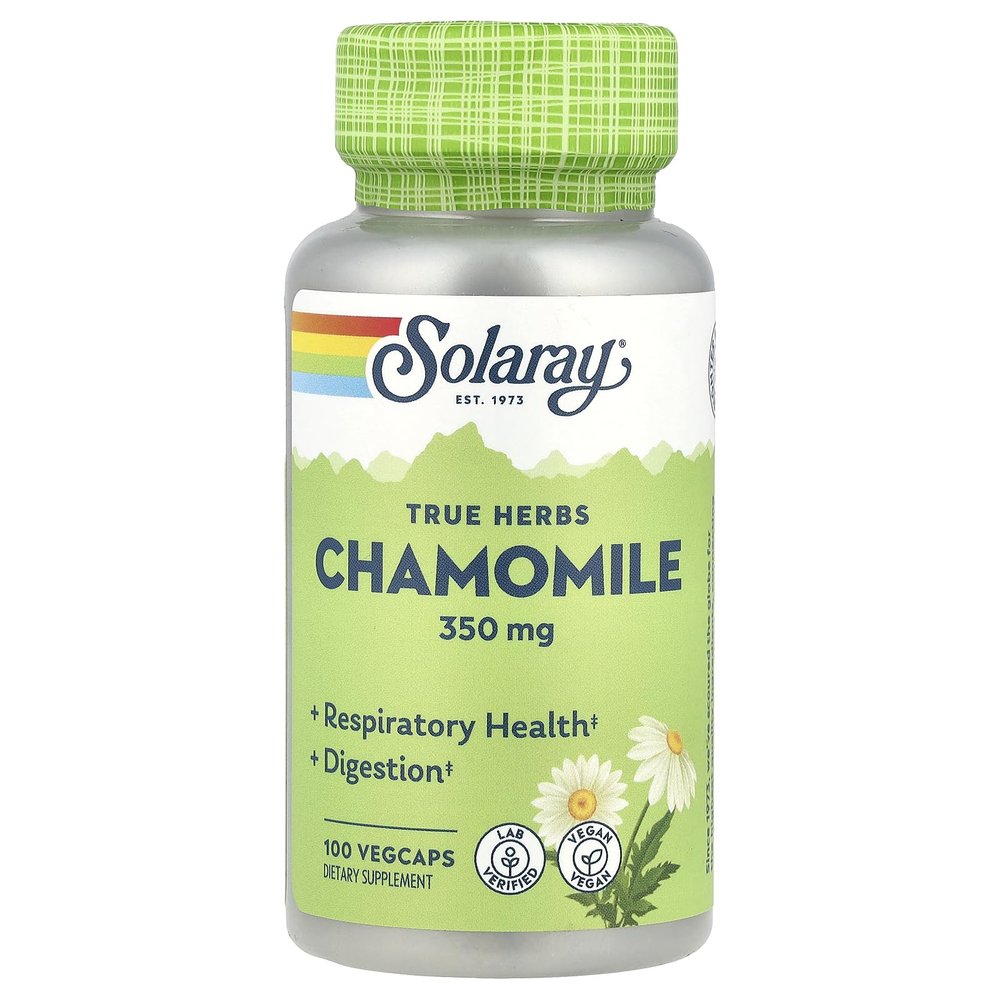 Solaray Chamomile 350 mg, 100 capsules
