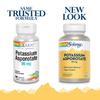 Solaray Potassium Asporotate Chelated Supplement, Electrolyte Balance & Heart Health Support, 100 Servings, 100 Capsules view 3