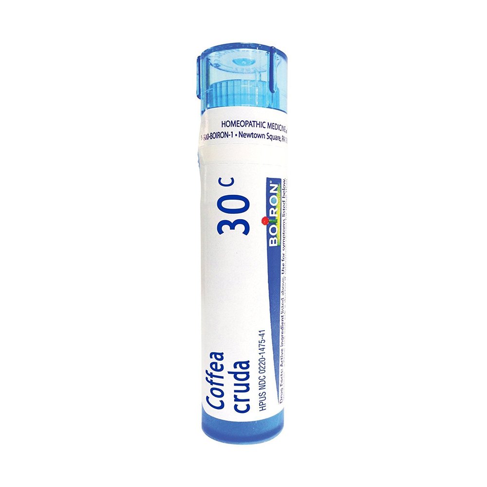 Boiron Coffea Cruda 30C Homeopathic Medicine for Sleeplessness - 80 Pellets