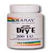 Solaray - Natural Vitamin Dry E, 200 IU, 100 capsules