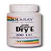 Solaray - Natural Vitamin Dry E, 200 IU, 100 capsules view 1