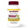 NutriBiotic  DefensePlus, 45 Tablets | 11 in 1 Immune Support with Vitamin C, Zinc, Grapefruit Seed Extract, Echinacea, Astragalus Root & Immune Boosting Extracts & Mushrooms | Vegan & Gluten Free view 1