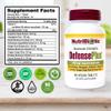 NutriBiotic  DefensePlus, 45 Tablets | 11 in 1 Immune Support with Vitamin C, Zinc, Grapefruit Seed Extract, Echinacea, Astragalus Root & Immune Boosting Extracts & Mushrooms | Vegan & Gluten Free view 4