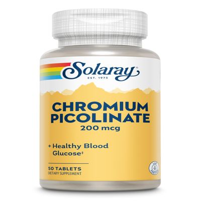 Chromium Picolinate 200 mcg 50 Tabs