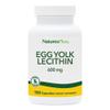 NaturesPlus Egg Yolk Lecithin - 600 mg, 180 Capsules - Soy Free, Gluten Free - 90 Servings view 1