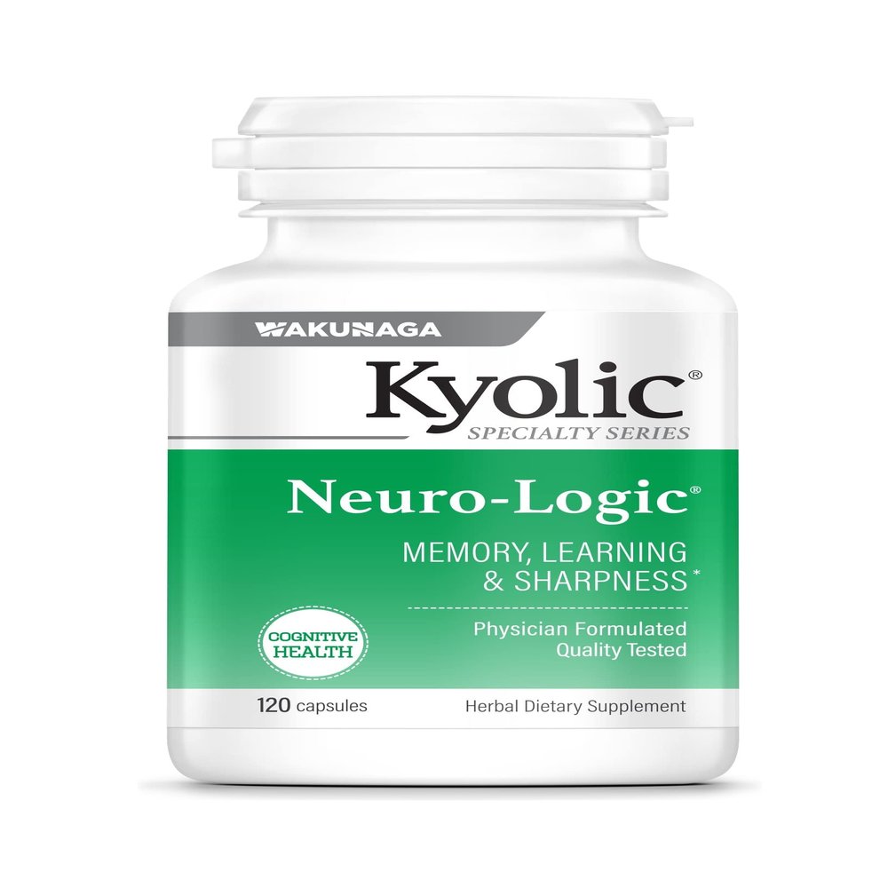 Kyolic Specialty Series Neuro-Logic, for Memory, Learning & Sharpness *, 120 Capsules