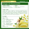 Traditional Medicinals Organic Ginger & Chamomile Herbal Tea, Relieves Occasional Indigestion or Nausea, (Pack of 1) - 16 Tea Bags view 3