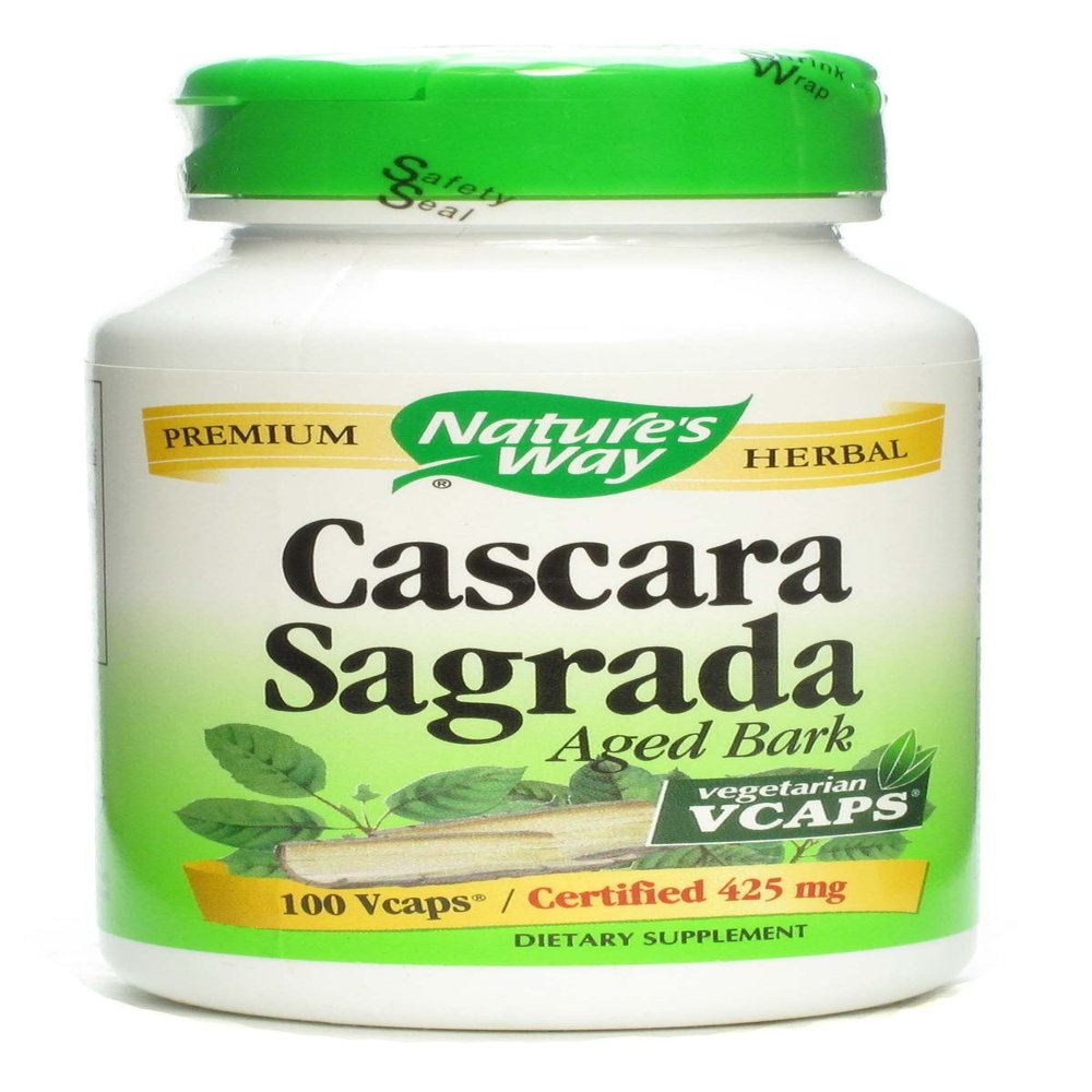 Nature's Way - Cascara Sagrada, 425 mg, 100 veggie caps