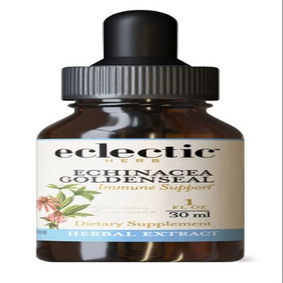 Eclectic Echinacea Goldenseal O, Red, 1 Fluid Ounce