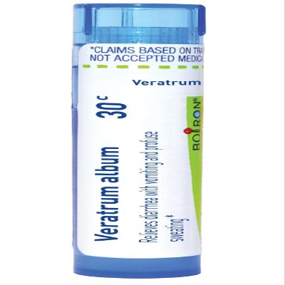 Boiron Veratrum Album 30C for Diarrhea with Vomiting & Profuse Sweating - 80 Pellets