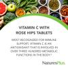 NaturesPlus Vitamin C 500 mg with Rose Hips - 90 Sustained Release Tablets - Supports Immune Health, Energy & Antioxidant Protection - Gluten Free, Vegetarian - 90 Servings view 3