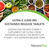 NaturesPlus Ultra-C 2000 mg - 60 Tablets - Vitamin C with Rose Hips - Immune & Antioxidant Support - Vegetarian, Gluten Free - 60 Servings view 3