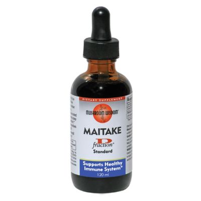 Mushroom Wisdom Grifron Supplement, Maitake D-Fraction, 4 Ounce