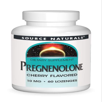 Source Naturals Pregnenolone, 10mg - 60 Cherry Lozenges