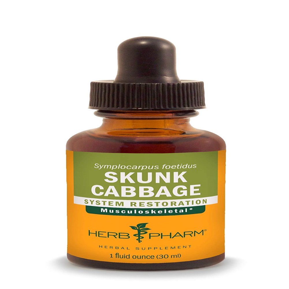 Herb Pharm Skunk Cabbage Liquid Extract for Musculoskeletal System Support - 1 Ounce