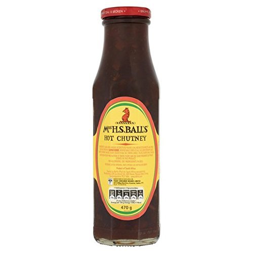 Mrs Balls Hot Chutney (2 x 470g Pack)