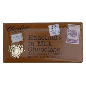 33% Milk Chocolate Hazelnut - 12 Units / 3.2 oz [Health and Beauty]