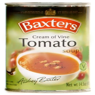 Baxters Cream of Vine Tomato Soup, 14.5 oz (415g)