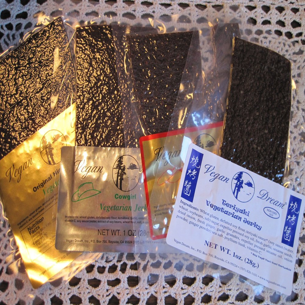Vegan Dream Jerky - Sampler Variety, 8 Pack