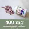 Quantum Health Black Elderberry Supplement Sambucus Nigra Extract 400mg Daily Immune Support & Wellness Boost of Powerful Antioxidants for Women & Men - 60 Capsules view 3