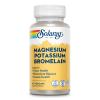 Solaray Magnesium and Potassium with Bromelain, Magnesium Potassium Supplement for Heart Health, Electrolyte, and Muscle Support - Gluten Free & Lab Verified - 30 Servings, 60 VegCaps view 1