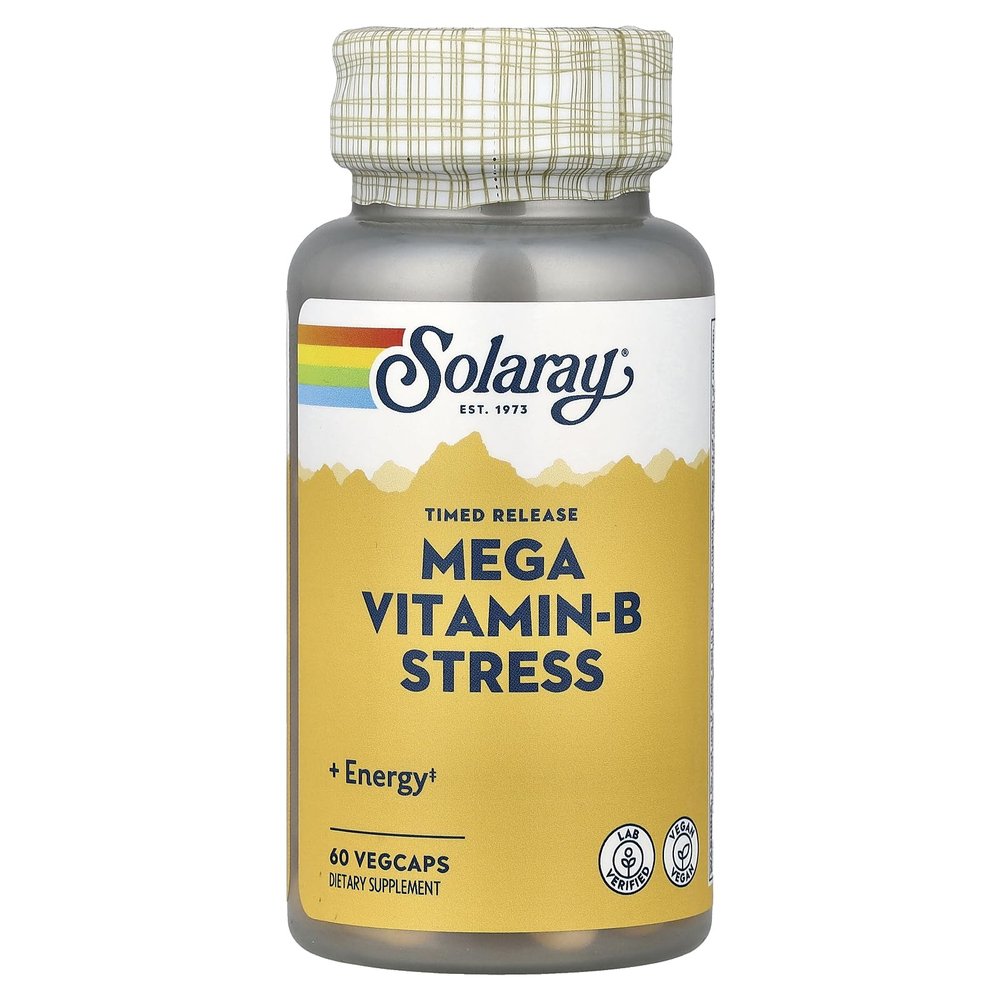 SOLARAY TwoStage Mega-B-Stress, 60 CT