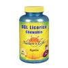 Nature's Life DGL Licorice Tablets, 380 Mg, Chewable, 100 Count view 1
