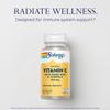 SOLARAY Buffered Vitamin C 500mg - Plus Rose HIPS and Acerola - Immune Support Supplement - Vegan, Lab Verified, 60-Day Guarantee - 100 Servings, 100 VegCaps view 3